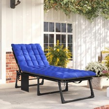 Outsunny Folding Chaise Lounge