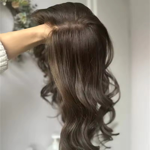 Ombre dunkelbraun blond