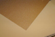 Gummiplatte Sohlengummi Schuhsohlen caramel braun weich Profil Rutschfest 4 mm