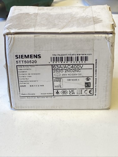 Siemens installationsschütz - siemens,