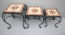 Mosaik blumenhocker erebus 3er - mosaik,