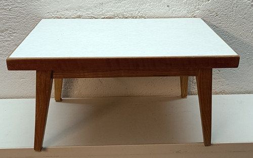 Alter hocker blumentisch - hocker,