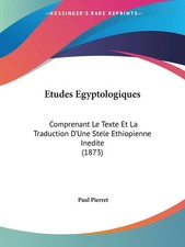 Paul Pierret | Etudes Egyptologiques | Taschenbuch | Französisch (2010)