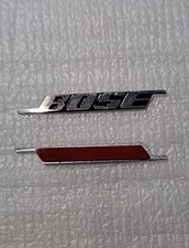 2st. BOSE Auto Audio Lautsprecher 3D Aluminiumplatten Abzeichen Emblem Aufklebe.