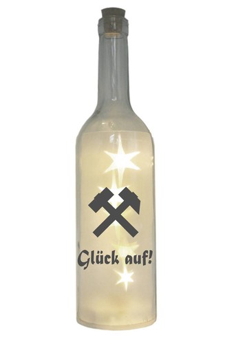 Led flasche mit motiv - mit, motiv,