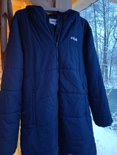 Original FILA Jungen Jacke Mantel Gr.L 164/170 Trainerjacke Coachjacke