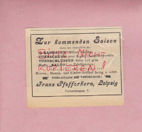 Leipzig werbung 1925 franz - leipzig,,