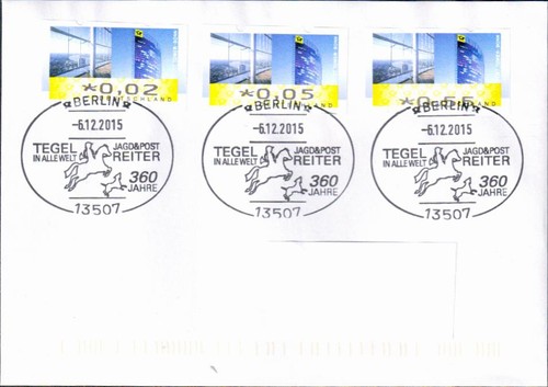 Tiermotiv stempel des jahres - des,