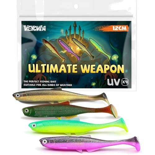 Gummifische zander barsch 12cm - gummifische,