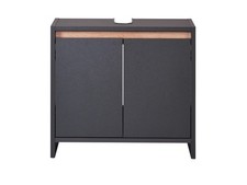 LIVARNO home »Oslo« Waschbeckenunterschrank, mit 2 Türen, anthrazit - B-Ware 