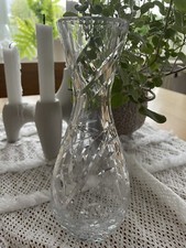 Kristall Vase Von Tritschler Winterhalder Durchm 9 cm Höhe 20,5 cm