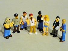 Micro Icons -  Serie 1 - 8 verschiedene Figuren Bikers - TOP RAR