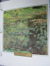 Kunstdruck Impressionismus Monet  Seerosenteich LÉtang aux Nymphéas 1904