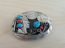 Native Navajo Gürtelschnalle