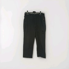 HS Sport Damen Hose Gr. 22 Schwarz Sporthose Polyester Elastischer Bund - F9