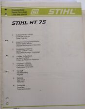 Ersatzteilliste Stihl HT 75