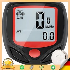 Fahrradcomputer Tachometer Digital TouchFahrrad Kilometerzähler Wasserdicht Reto