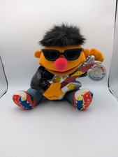 Rock'n Roll Ernie Gitarre Sesamstrasse Lederjacke Retro Vintage mit Etikett