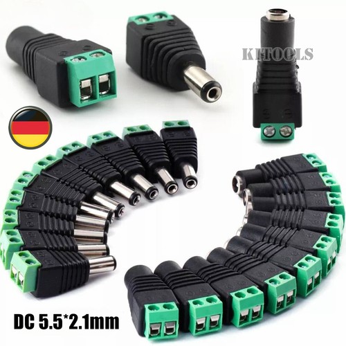 5x2 1mm steckverbinder - dc, 5,5x2,1mm