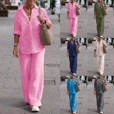 Damen Freizeitanzug Baumwolle