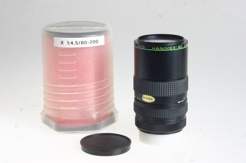 Hanimex zoom 80 200mm - hanimex, mc