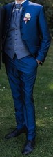 Hochzeitsanzug wilvorst blau - wilvorst,