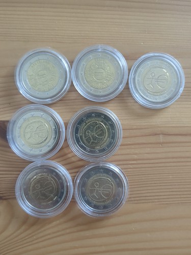 Stück verschiedene euro - verschiedene,