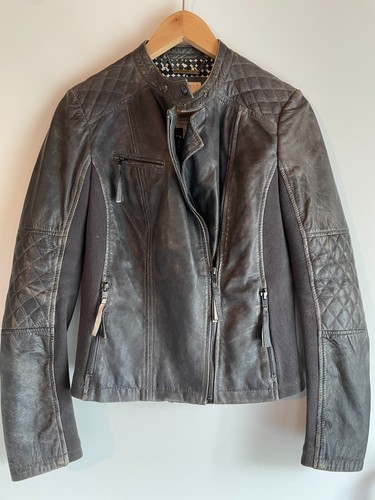 Esprit lederjacke damen - lederjacke,