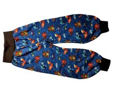 Pumphose blau Fuchs Dachs Hase