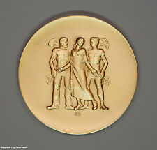 Bronze Medaille  - IM DIENSTE DER PFÄLZISCHEN WIRTSCHAFT - monogrammiert um 1960