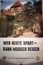 DDR Werbung Reisebüro