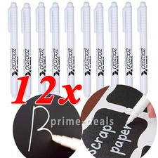 12 Stk. Weiß Kreidemarker