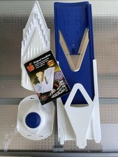 börner gemüsehobel v3, weiss-blau