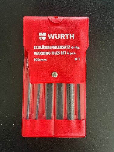 Würth schlüsselfeilensatz - schlüsselfeilensatz, 6
