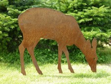 Edelrost "Reh fressend" -