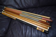 Adam Dufferin 70s Maple Pool Queue Set for Carom or Billard gebraucht CCA