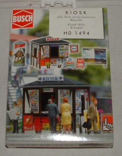 Busch 1494 kiosk x 95 - 1494, #x-95-14