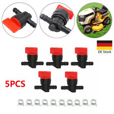 5x 1/4" Benzinleitung Hahn-Absperrventil Für Briggs Honda Kawasaki Rasenmäher DE