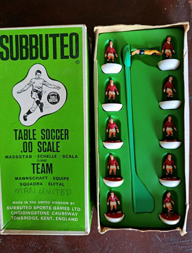 Subbuteo manchester united - subbuteo,