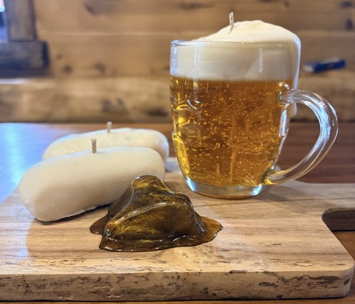Bayern set bier kerze - set,