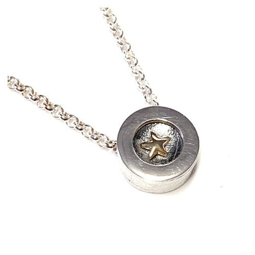 Collier stern anhänger - collier,