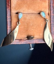 Ohrringe 333 Gold mit Opal 8kt