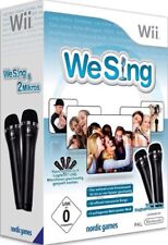 Nintendo Wii Spiel - We Sing + 2 Mics mit OVP