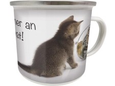 Emaille Becher 0,5 L - GLAUBE