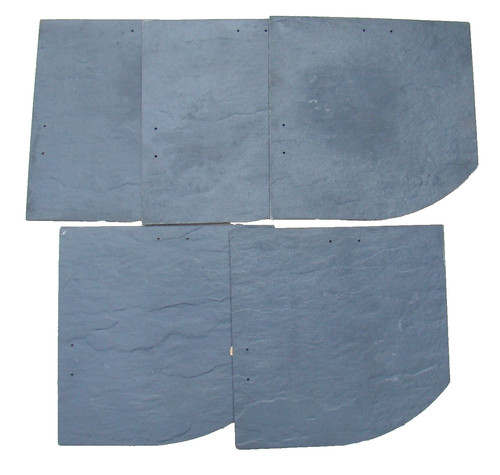 Schieferplatten 30x30 gelocht