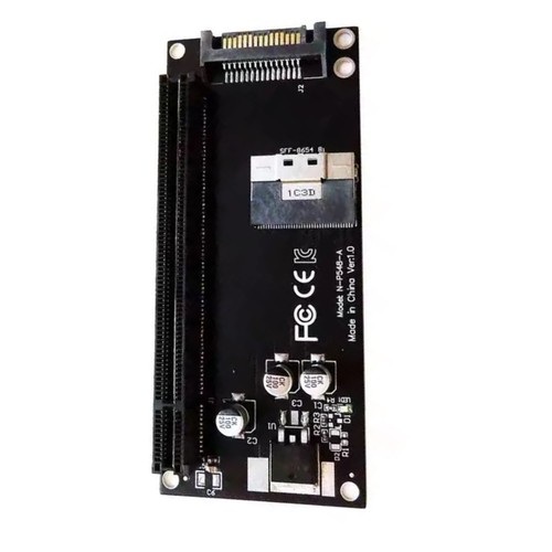 Sff 8654 auf pcie - sff-8654,