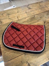 Weihnachtliche Glitzernde Schabracke in festlichem Rot