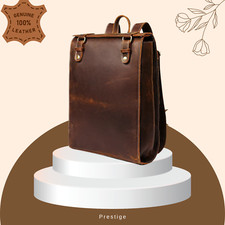 ✅ Leder Rucksack Herren