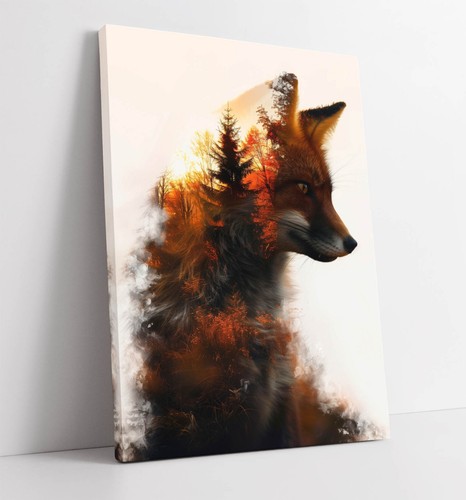 Fuchs doppelbelichtung - fuchs, in