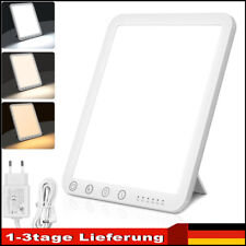Tageslichtlampe 15000 LUX LED Lichttherapie Dimmbar Timer 3 Farbtemperaturen